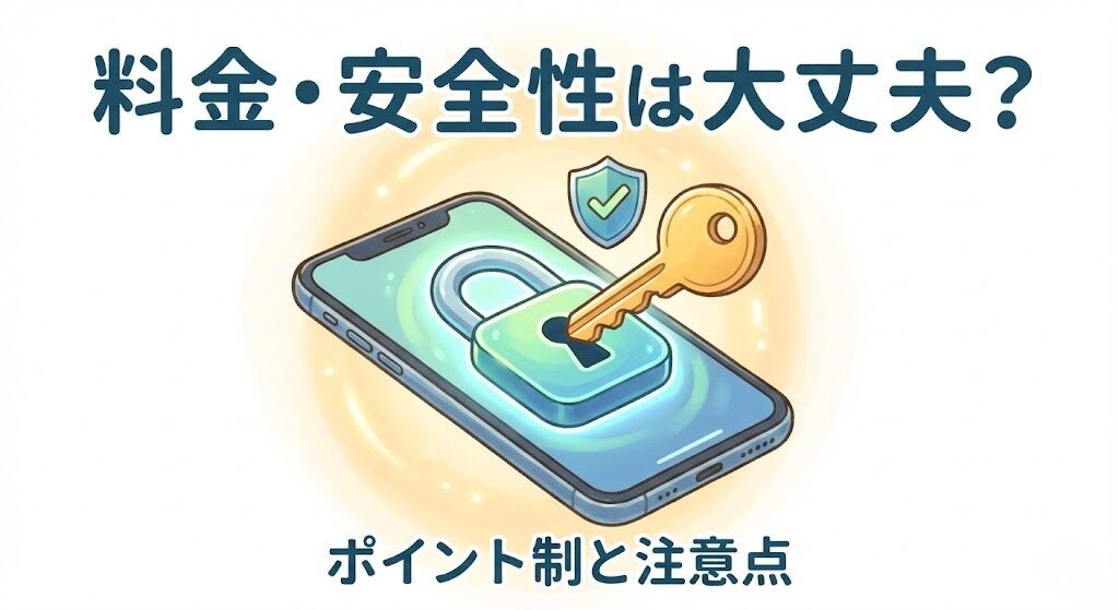 華の会メールの料金体系や安全性を解説するイメージ