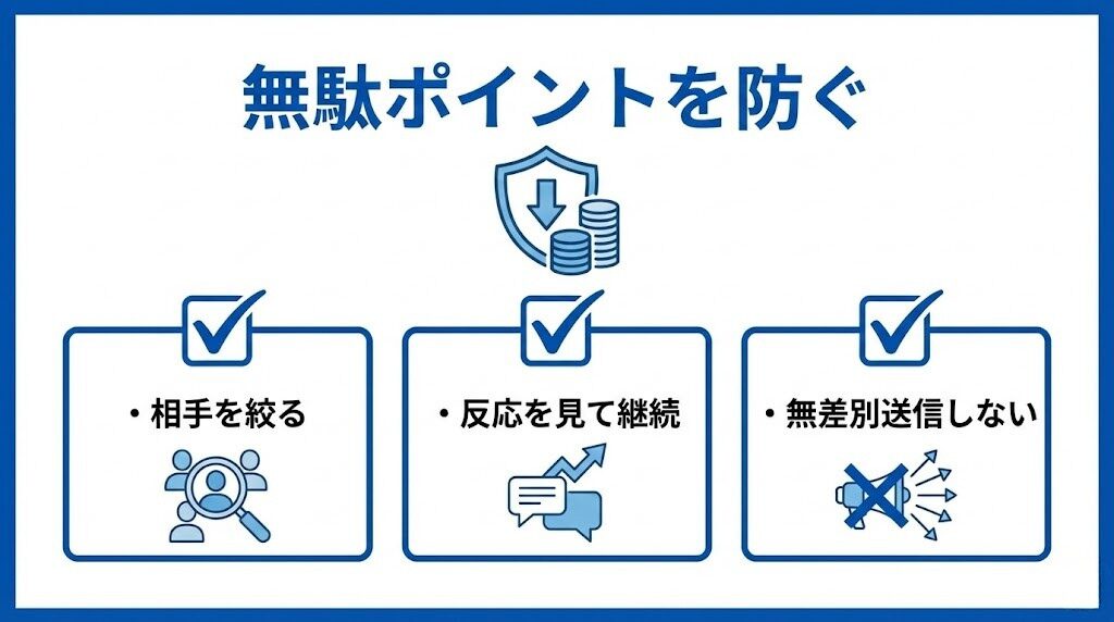 華の会メールのポイント節約のコツ