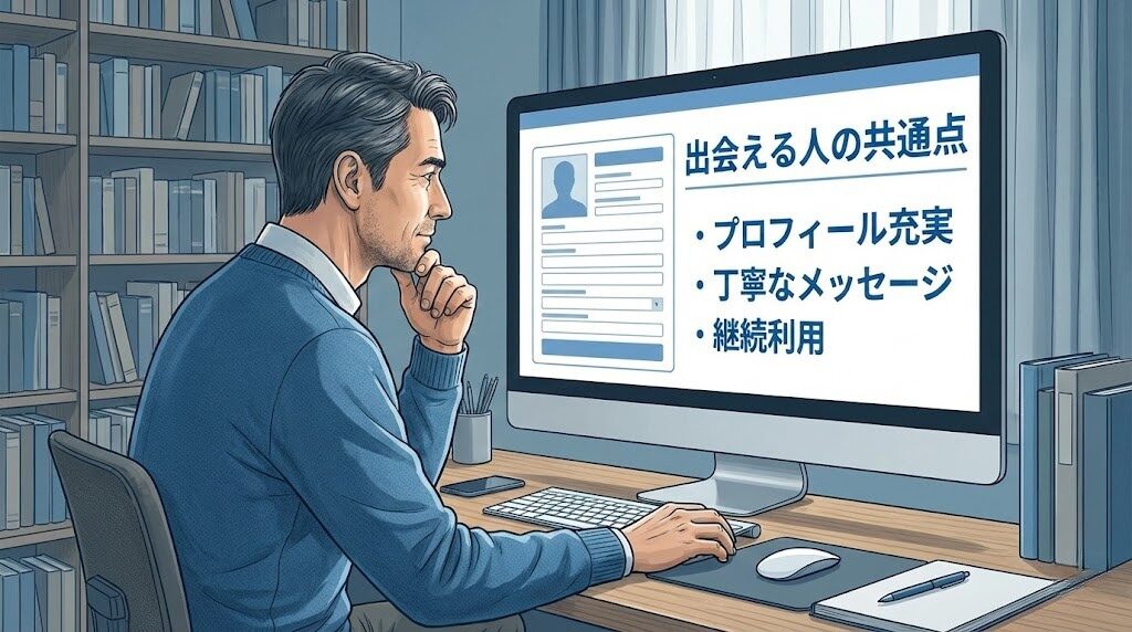 華の会メールで出会える人の共通点