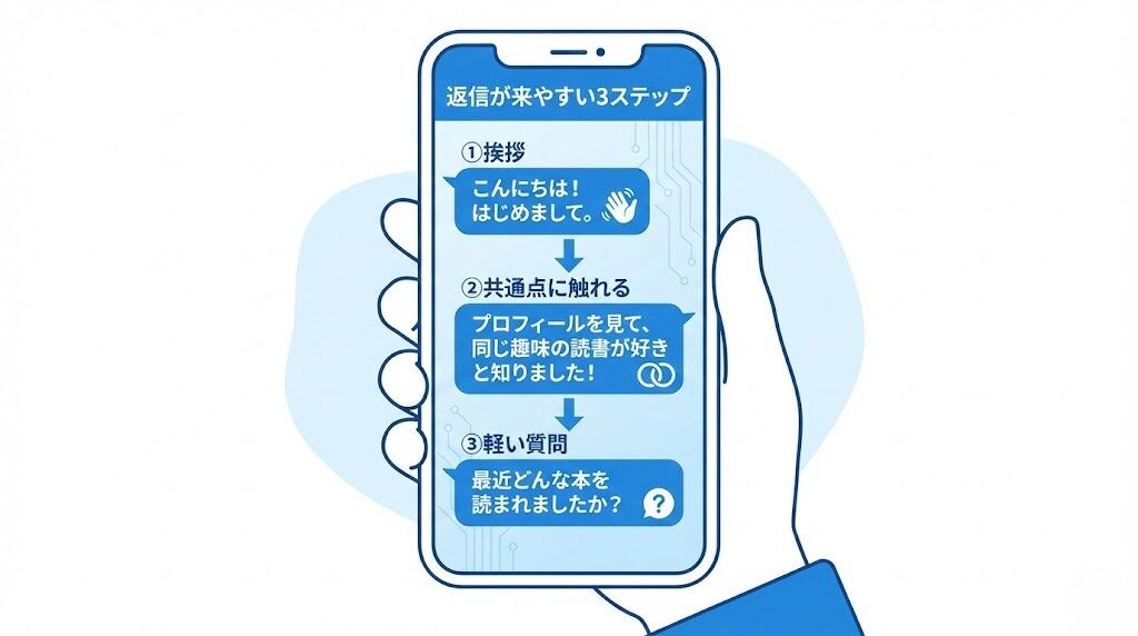 初回メッセージの基本テンプレート